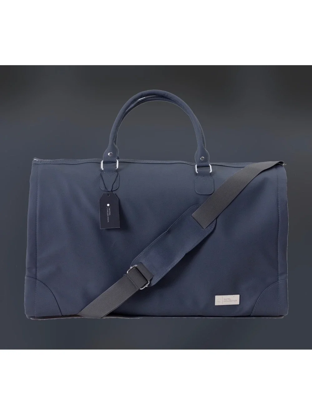 Hotel Collection Navy Travel Duffle Bag - TSA Compliant, Durable, Elegant Design